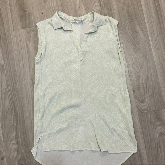 PRANA WOMEN'S ANINI TUNIC SZ L CELADON MISTY GREEN - Picture 8 of 12
